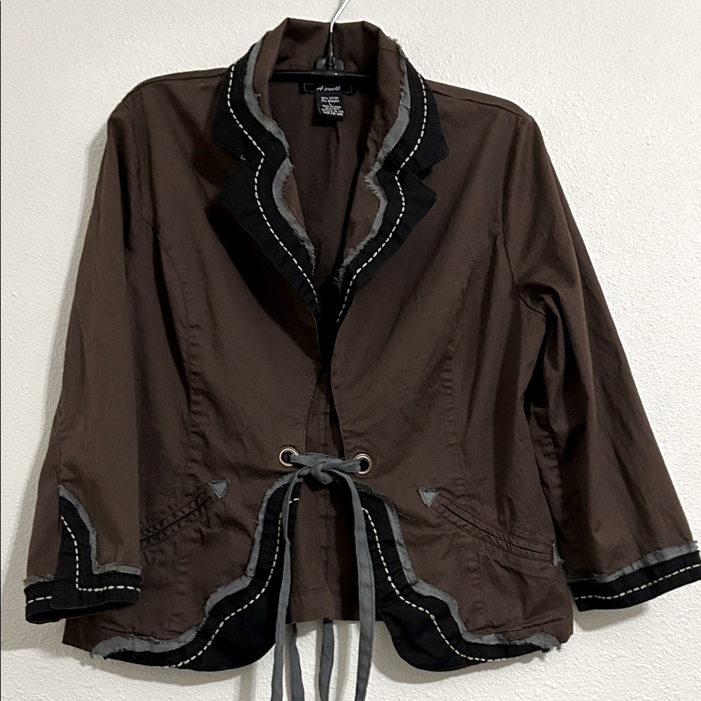 Azwell Cotton Blend Blazer